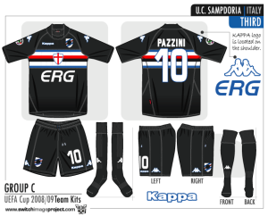 Sampdoria 2008-09 Third